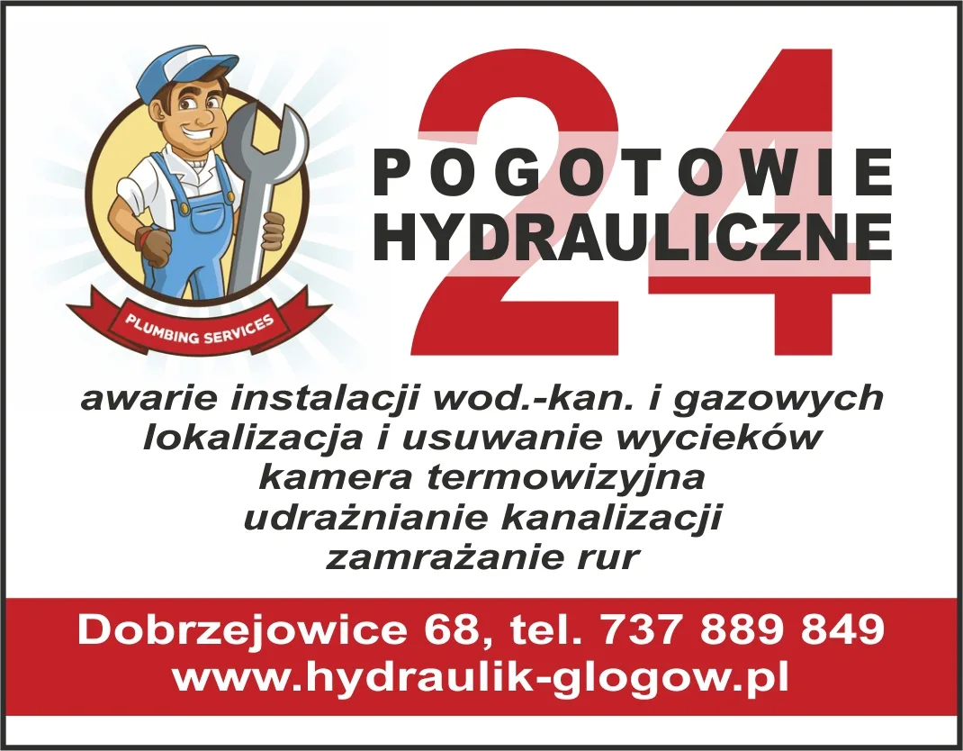 Pogotowie Hydrauliczne 24h Dobrzejowice awaryjna hydraulika