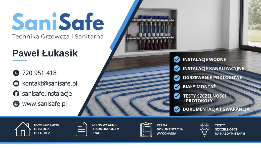 SaniSafe hydraulika Kraków
