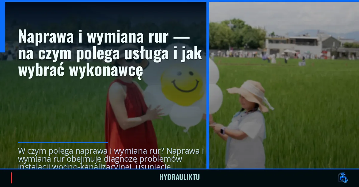 Naprawa i wymiana rur — na czym polega usługa i jak wybrać wykonawcę