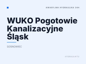 WUKO Pogotowie Kanalizacyjne Śląsk