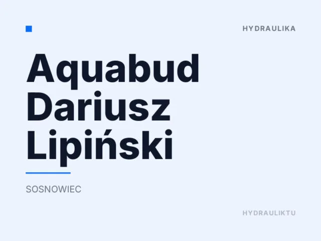 Aquabud Dariusz Lipiński