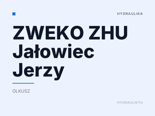 ZWEKO ZHU Jałowiec Jerzy