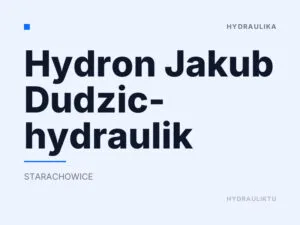 Hydron Jakub Dudzic- hydraulik