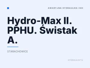 Hydro-Max II. PPHU. Świstak A.