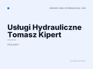 Usługi Hydrauliczne Tomasz Kipert