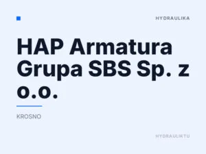HAP Armatura Grupa SBS Sp. z o.o.