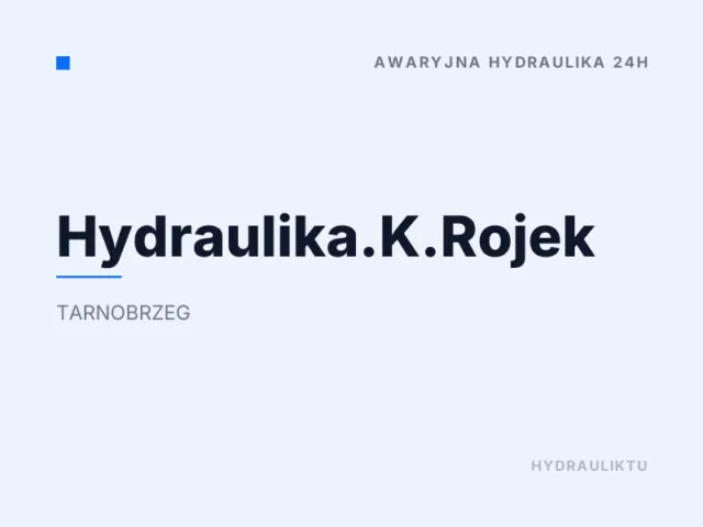 Hydraulika.K.Rojek