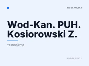 Wod-Kan. PUH. Kosiorowski Z.