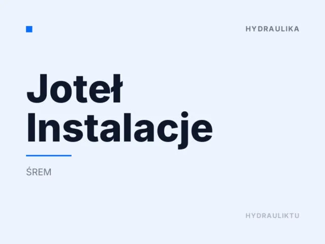 Joteł Instalacje