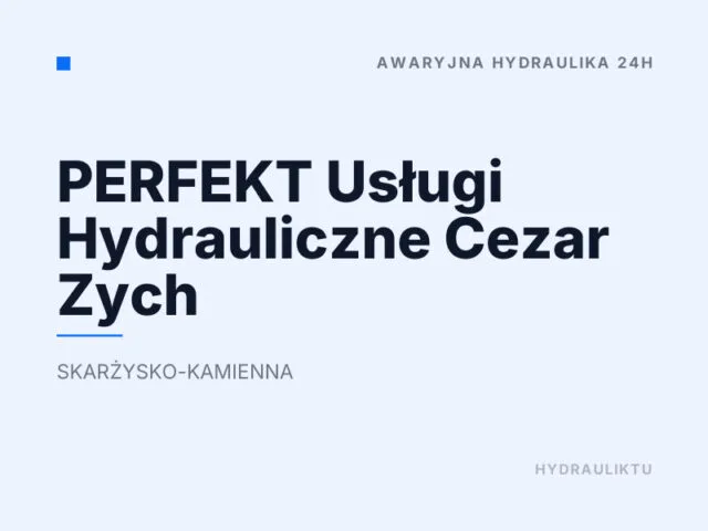 PERFEKT Usługi Hydrauliczne Cezar Zych