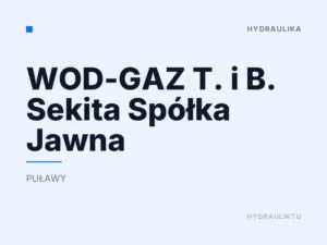 WOD-GAZ T. i B. Sekita Spółka Jawna