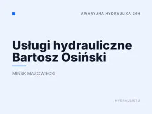 Usługi hydrauliczne Bartosz Osiński