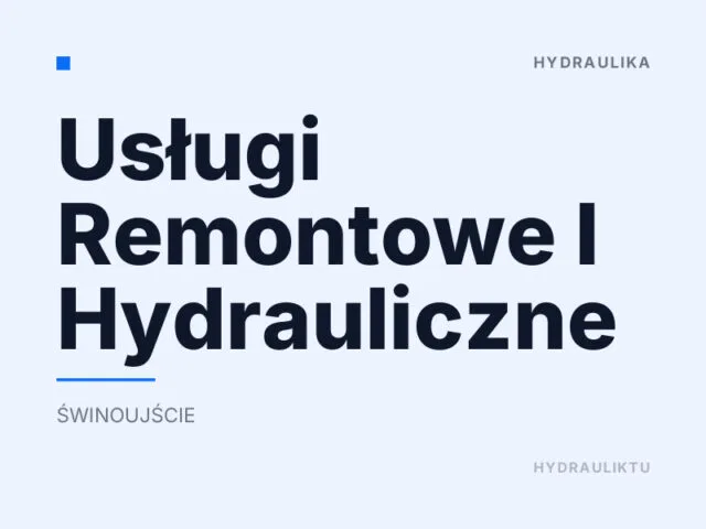 Usługi Remontowe I Hydrauliczne