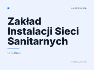 Zakład Instalacji Sieci Sanitarnych