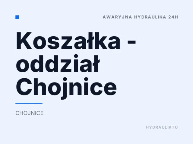 Koszałka – oddział Chojnice