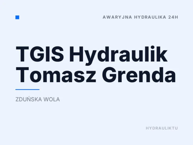 TGIS Hydraulik Tomasz Grenda