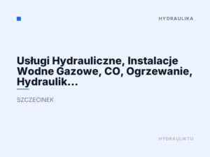 Usługi Hydrauliczne, Instalacje Wodne Gazowe, CO, Ogrzewanie, Hydraulik Szczecinek – Kazimierz Duński