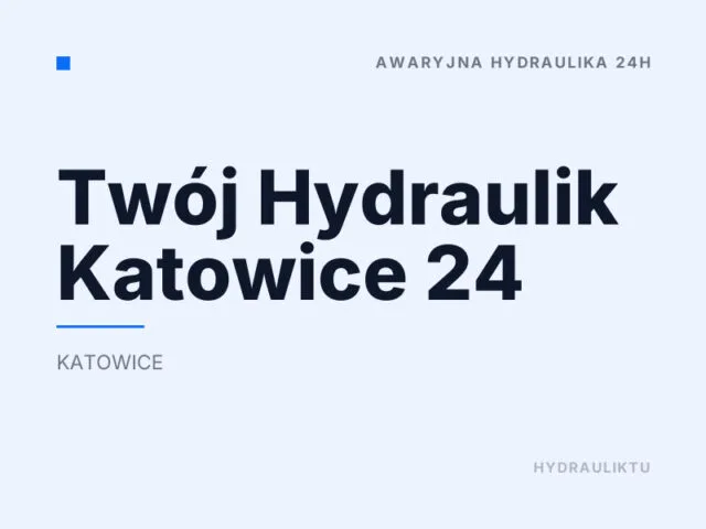 Twój Hydraulik Katowice 24
