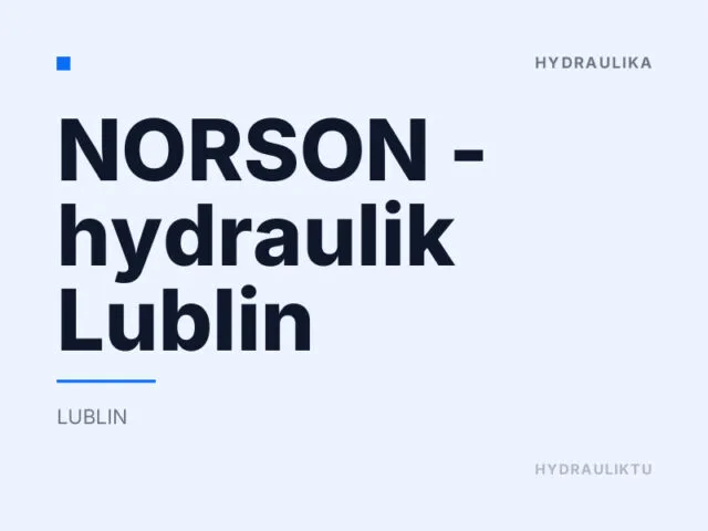 NORSON – hydraulik Lublin