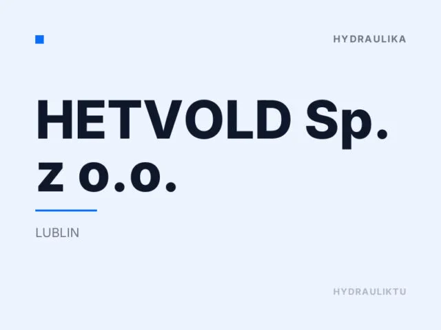 HETVOLD Sp. z o.o.