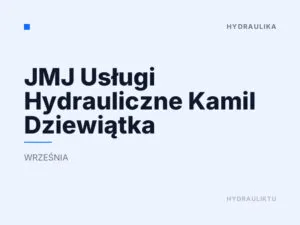 JMJ Usługi Hydrauliczne Kamil Dziewiątka