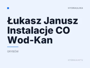 Łukasz Janusz Instalacje CO Wod-Kan