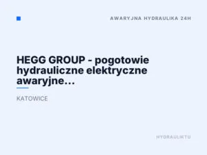 HEGG GROUP – pogotowie hydrauliczne elektryczne awaryjne 24h