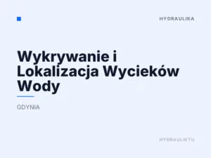 Wykrywanie i Lokalizacja Wycieków Wody