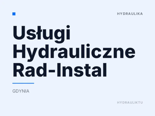 Usługi Hydrauliczne Rad-Instal