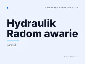 Hydraulik Radom awarie